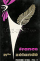 France v New Zealand 1964 rugby  Programmes